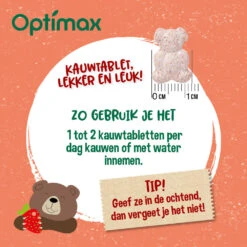 Optimax Kids Multivitaminen Aardbei -Gezondheidsproducten Winkel 1008181 3