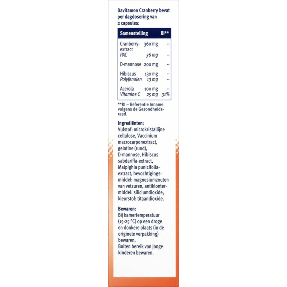 Davitamon Cranberry 3 Davitamon Cranberry - Afbeelding 3