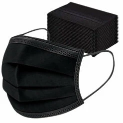 10x Fohwa Mondkapjes Zwart -Gezondheidsproducten Winkel 1011179 3