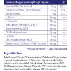 Vitakruid Prostaatformule 9 Vitakruid Prostaatformule -Gezondheidsproducten Winkel 1011876 5