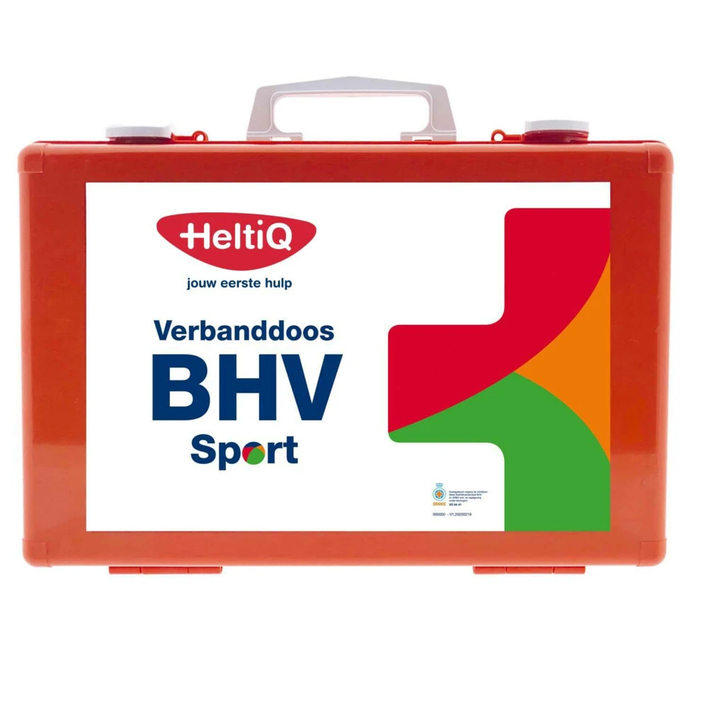 3x HeltiQ BHV Verbanddoos Modulair Sport Oranje 1 3x HeltiQ BHV Verbanddoos Modulair Sport Oranje