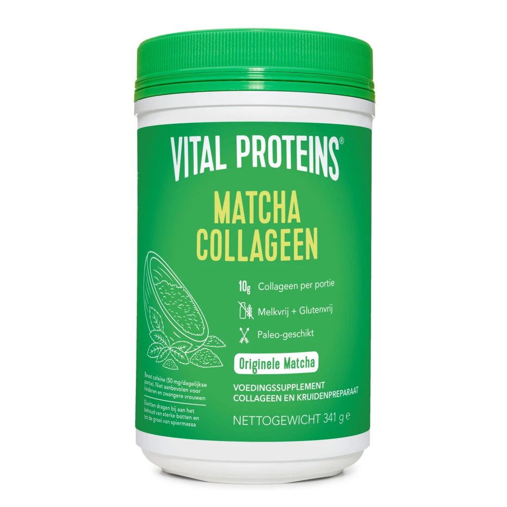 3x Vital Proteins Matcha Collageen 1 3x Vital Proteins Matcha Collageen
