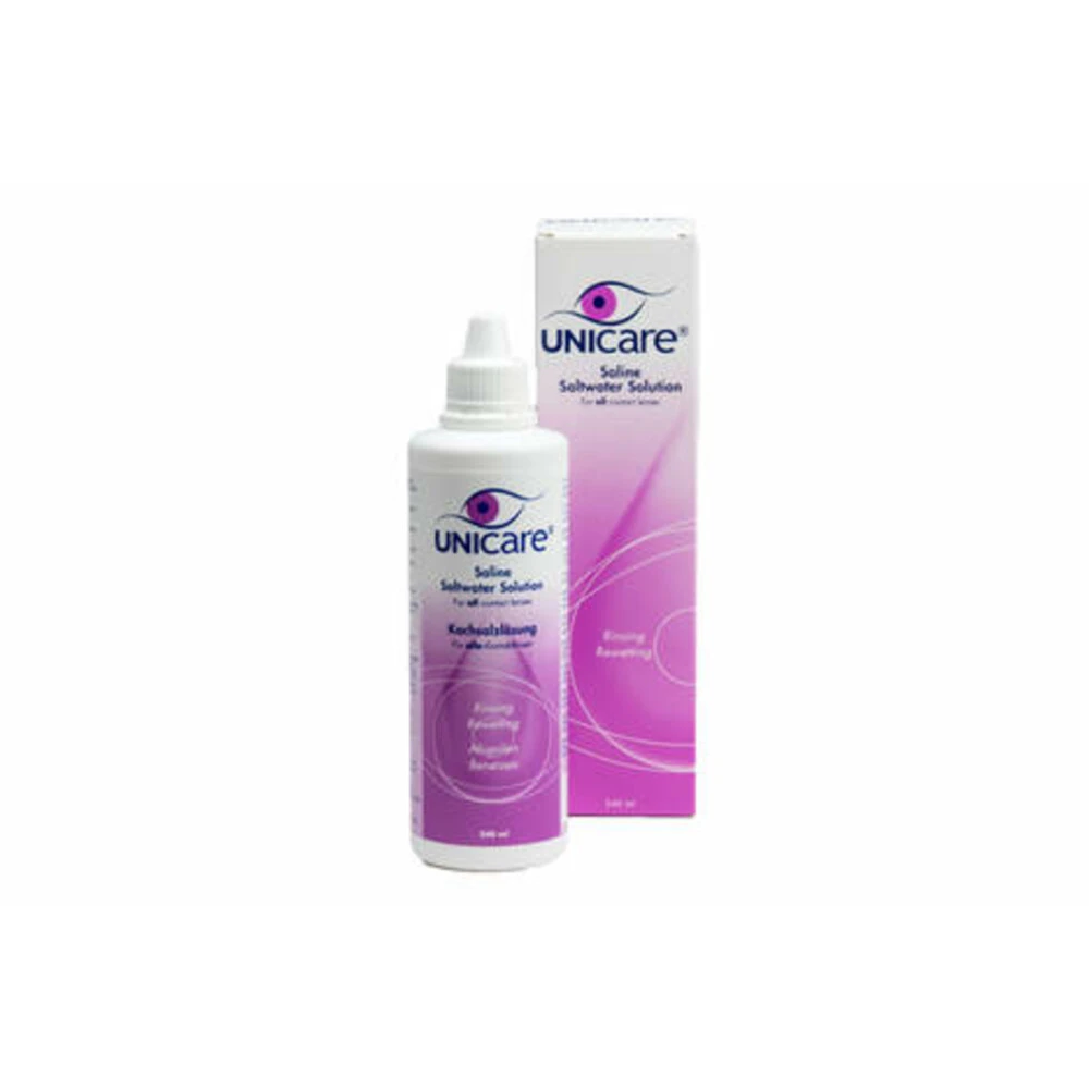3x Unicare Lenzenvloeistof Rinsing Solution 0,9% NaCI 2 3x Unicare Lenzenvloeistof Rinsing Solution 0,9% NaCI - Afbeelding 2