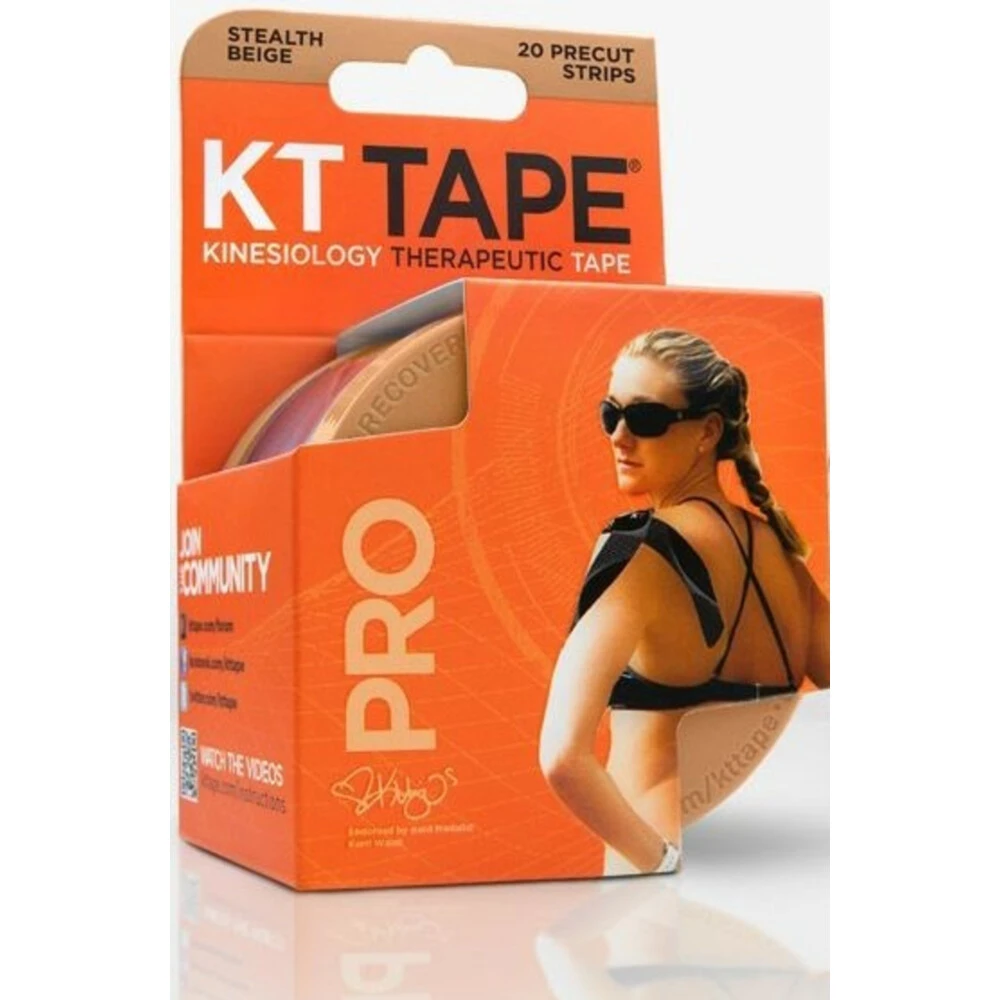 KT Tape Pro Strips Beige Rol 1 KT Tape Pro Strips Beige Rol