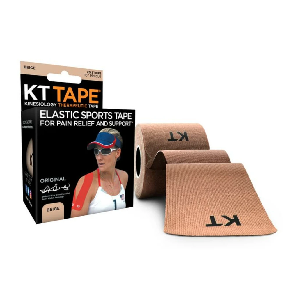 KT Tape Original Strips Beige 2 KT Tape Original Strips Beige - Afbeelding 2