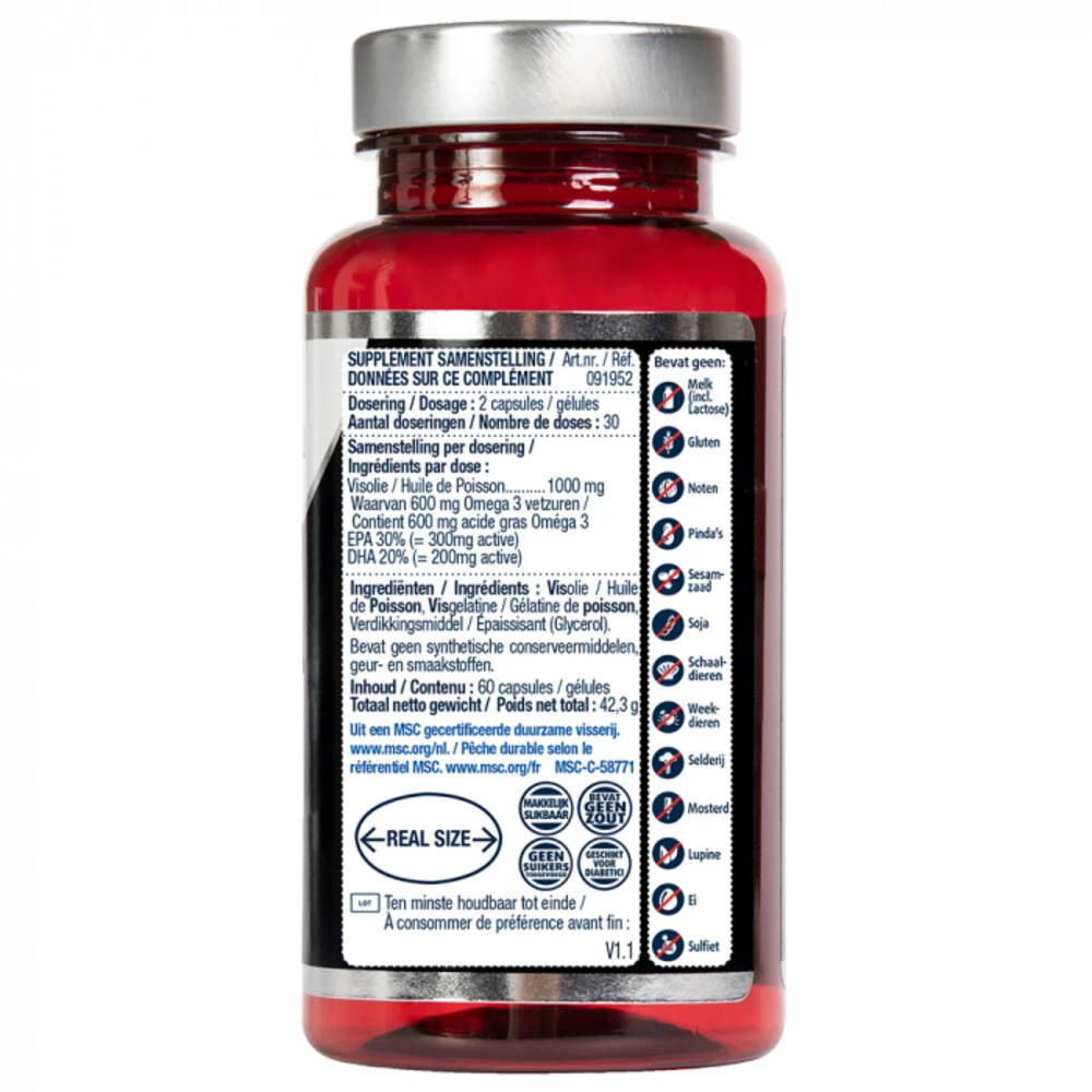 2x Lucovitaal MSC Visolie Omega 3 2 2x Lucovitaal MSC Visolie Omega 3 - Afbeelding 2