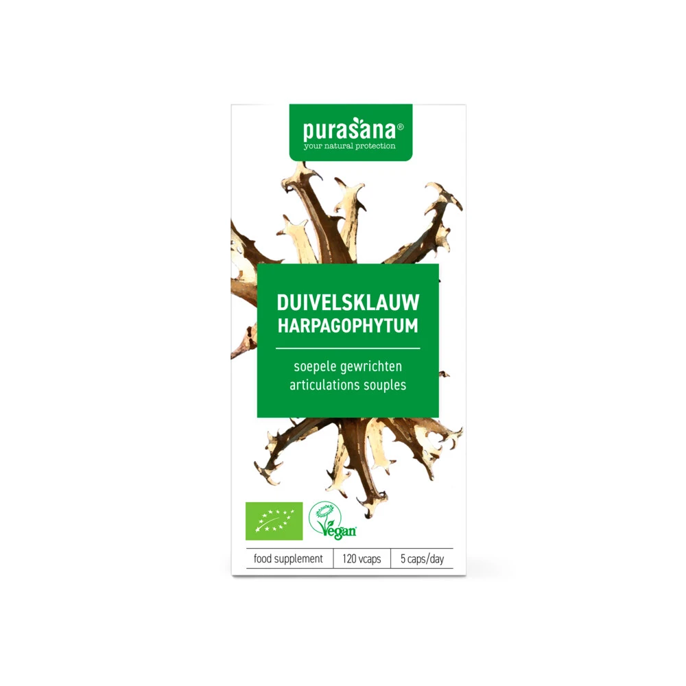 Purasana Duivelsklauw 300 Mg Bio 1 Purasana Duivelsklauw 300 Mg Bio
