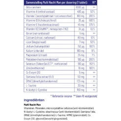 Vitakruid Multi Dag Nacht Man 6 Vitakruid Multi Dag Nacht Man -Gezondheidsproducten Winkel 1023973 3