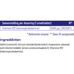 Vitakruid B12 Adenosyl 5000 Mcg 8 Vitakruid B12 Adenosyl 5000 Mcg -Gezondheidsproducten Winkel 1024017 4