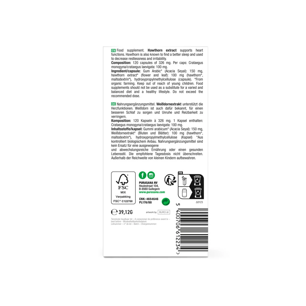 Purasana Meidoorn 3 Purasana Meidoorn - Afbeelding 3