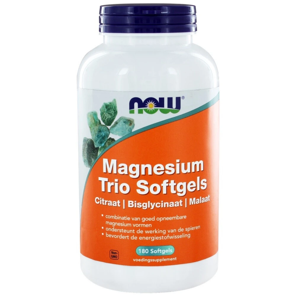 NOW Magnesium Trio 1 NOW Magnesium Trio