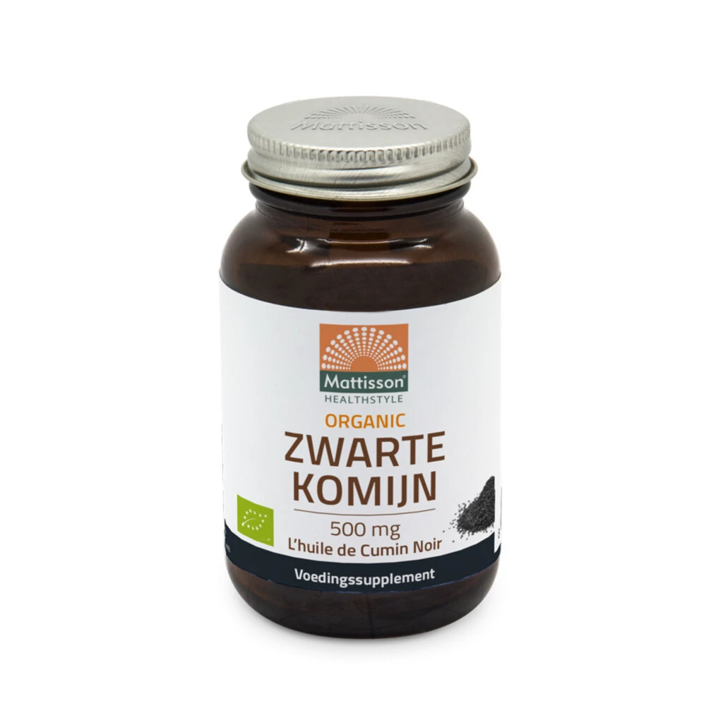 Mattisson Zwarte Komijn 500 Mg Bio 1 Mattisson Zwarte Komijn 500 Mg Bio