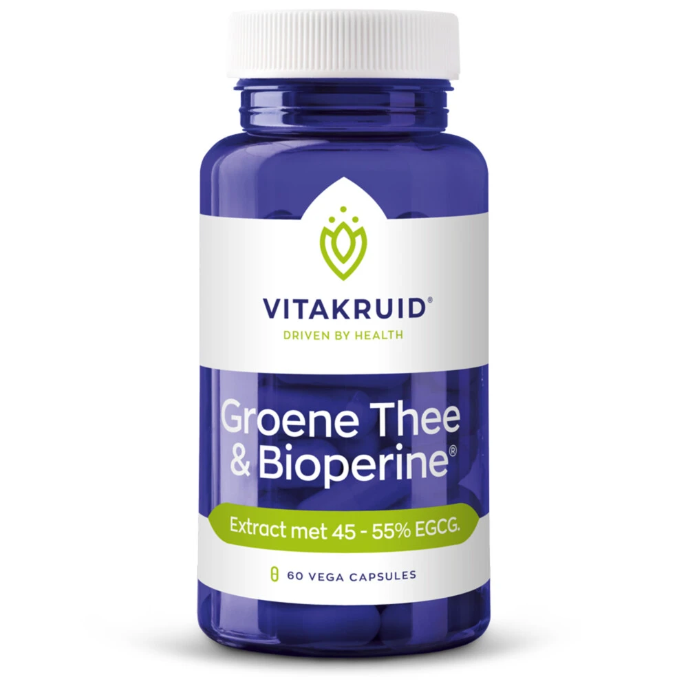 Vitakruid Groene Thee & Bioperine 1 Vitakruid Groene Thee & Bioperine