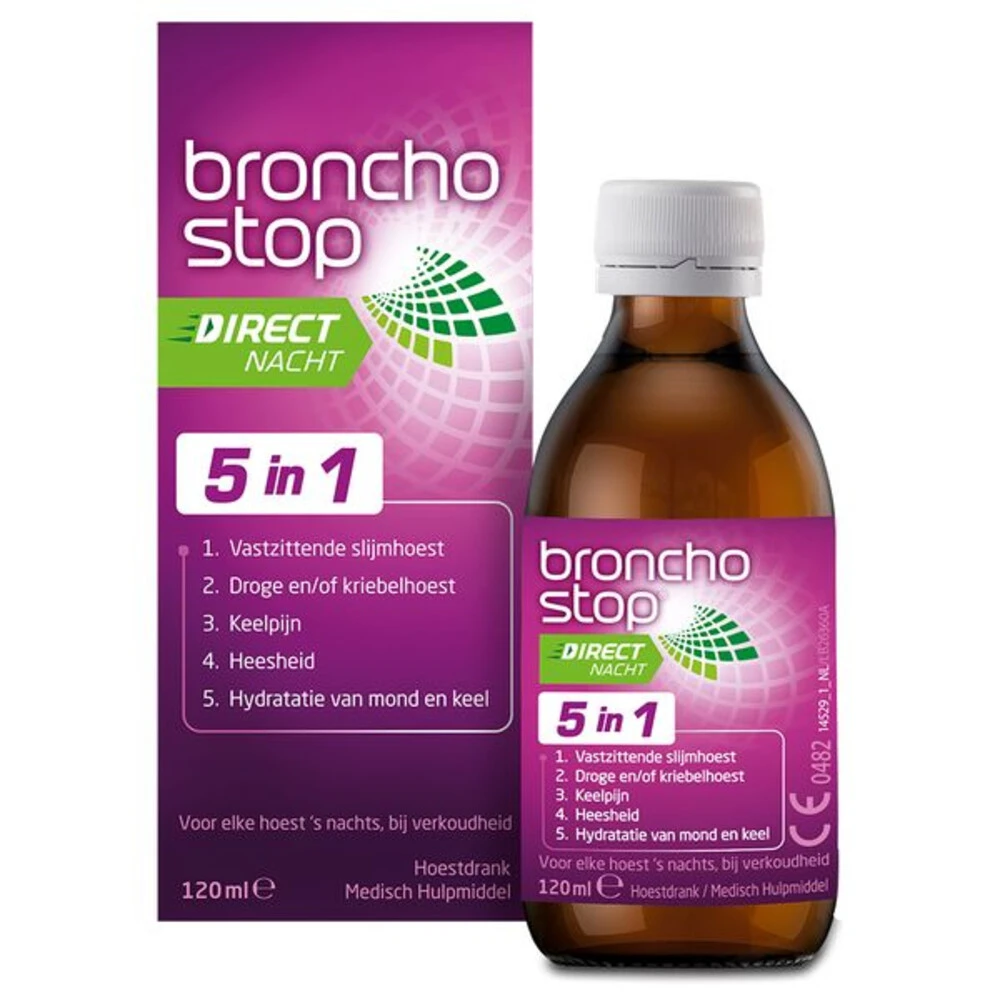 Bronchostop Direct Nacht 5-in-1 1 Bronchostop Direct Nacht 5-in-1