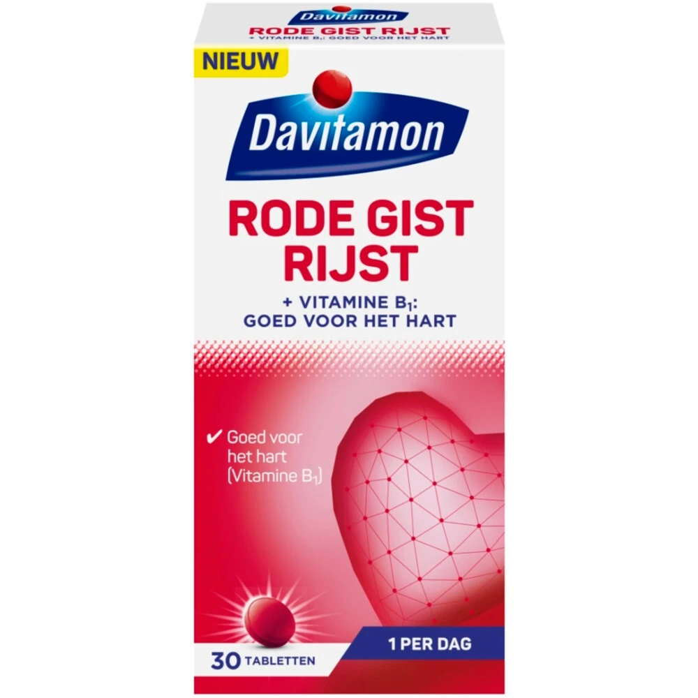 2x Davitamon Rode Gist Rijst 1 2x Davitamon Rode Gist Rijst