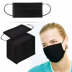 5x IIR Mondkapjes Type 2 - Zwart 7 5x IIR Mondkapjes Type 2 - Zwart -Gezondheidsproducten Winkel 1033775 4