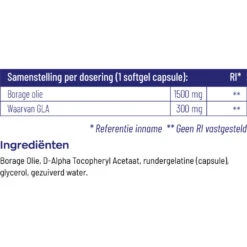 Vitakruid Borage Olie -Gezondheidsproducten Winkel 1035330 5