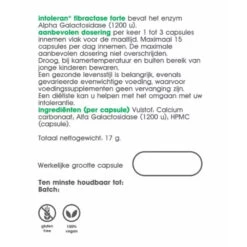 Intoleran Fibractase Forte 5 Intoleran Fibractase Forte -Gezondheidsproducten Winkel 1036718 3