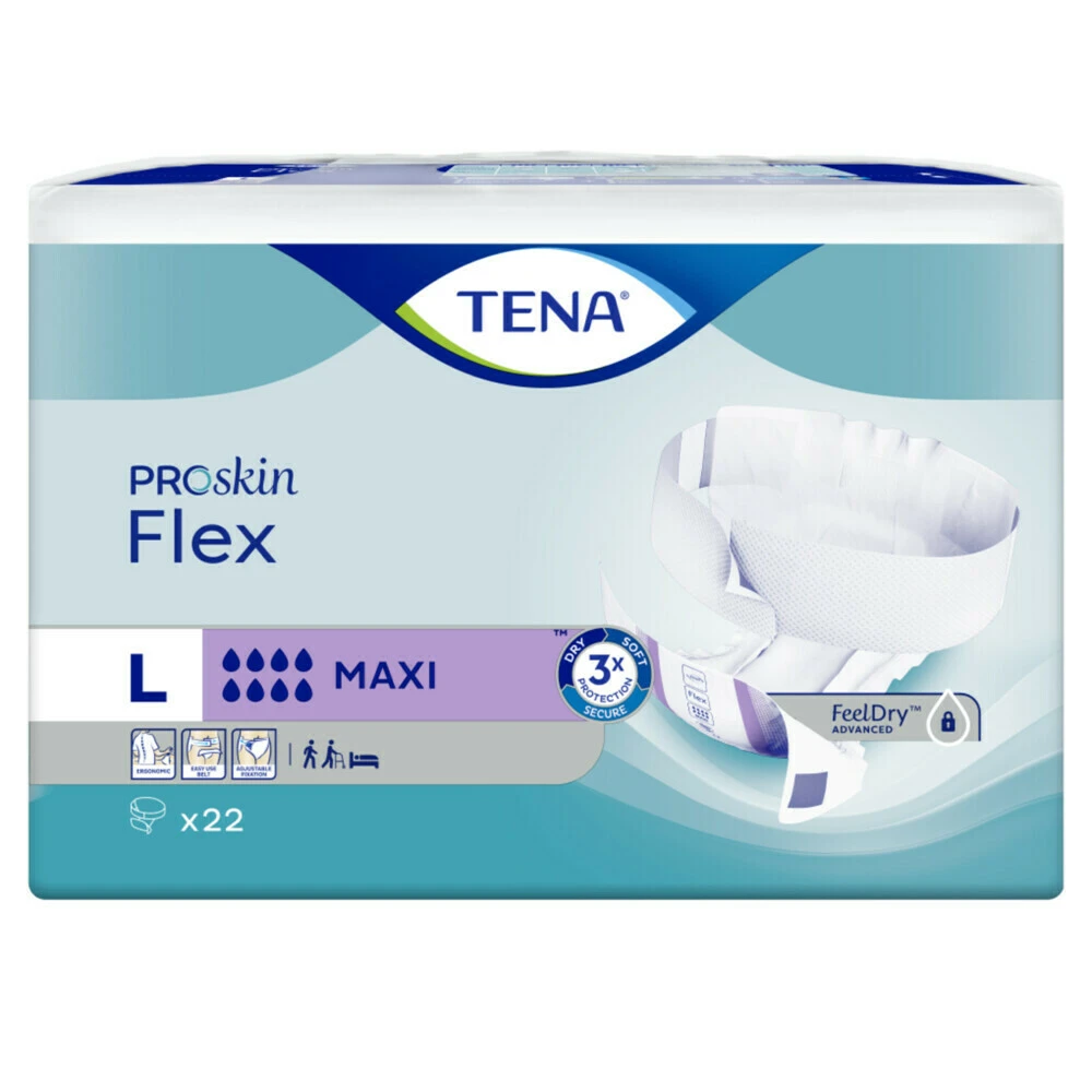 3x TENA Flex Maxi Large Proskin 2 3x TENA Flex Maxi Large Proskin - Afbeelding 2