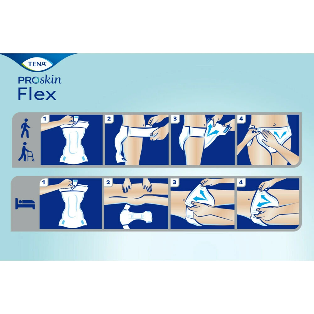 3x TENA Flex Maxi Large Proskin 4 3x TENA Flex Maxi Large Proskin - Afbeelding 4