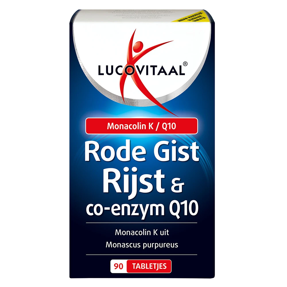 2x Lucovitaal Rode Gist Rijst & Q10 1 2x Lucovitaal Rode Gist Rijst & Q10