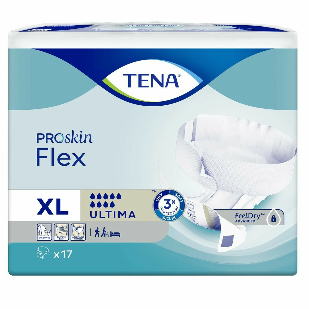 3x TENA Flex Proskin Ultima Extra Large 2 3x TENA Flex Proskin Ultima Extra Large - Afbeelding 2