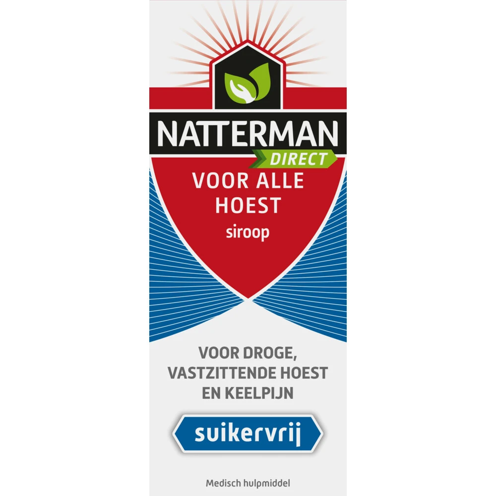 2x Natterman Direct Voor Alle Hoest Suikervrij 1 2x Natterman Direct Voor Alle Hoest Suikervrij