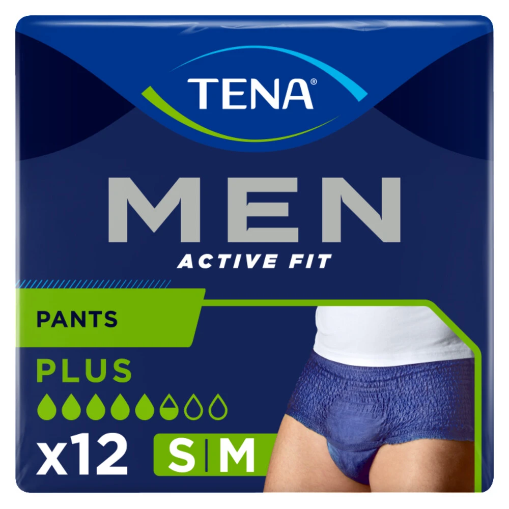 3x TENA Men Active Fit Plus Small - Medium 1 3x TENA Men Active Fit Plus Small - Medium