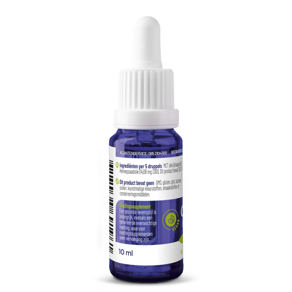 Vitakruid CBD Olie 10% Full Spectrum 2 Vitakruid CBD Olie 10% Full Spectrum - Afbeelding 2