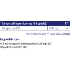 Vitakruid CBD Olie 10% Full Spectrum 7 Vitakruid CBD Olie 10% Full Spectrum -Gezondheidsproducten Winkel 1050588 4