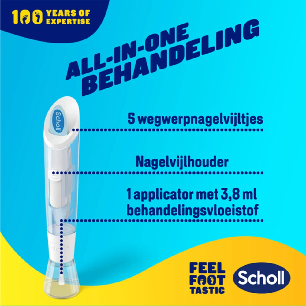 Scholl Kalknagel Behandelset 3 Scholl Kalknagel Behandelset - Afbeelding 3