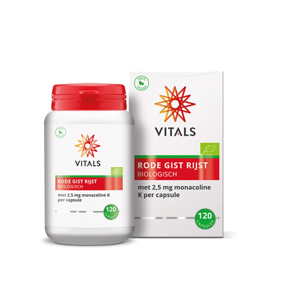 Vitals Rode Gist Rijst Bio 2 Vitals Rode Gist Rijst Bio - Afbeelding 2