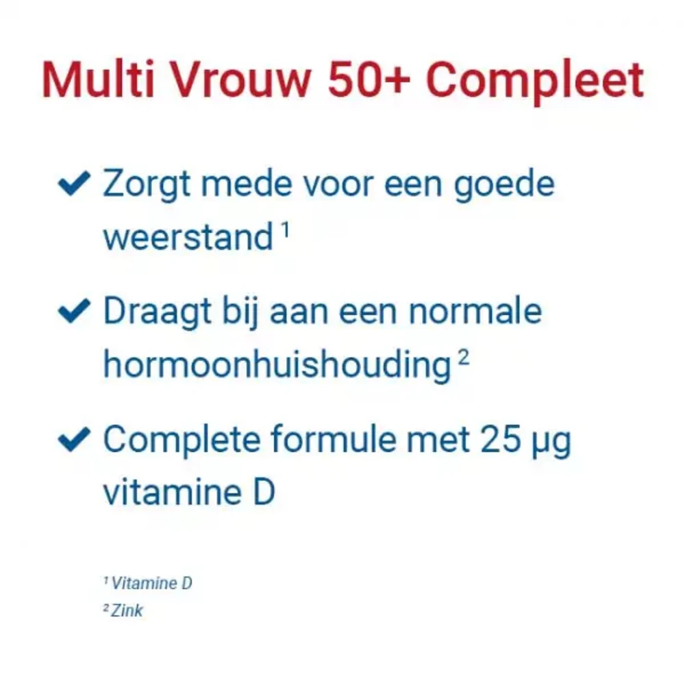 Vitalize Multi Vrouw 50+ 2 Vitalize Multi Vrouw 50+ - Afbeelding 2