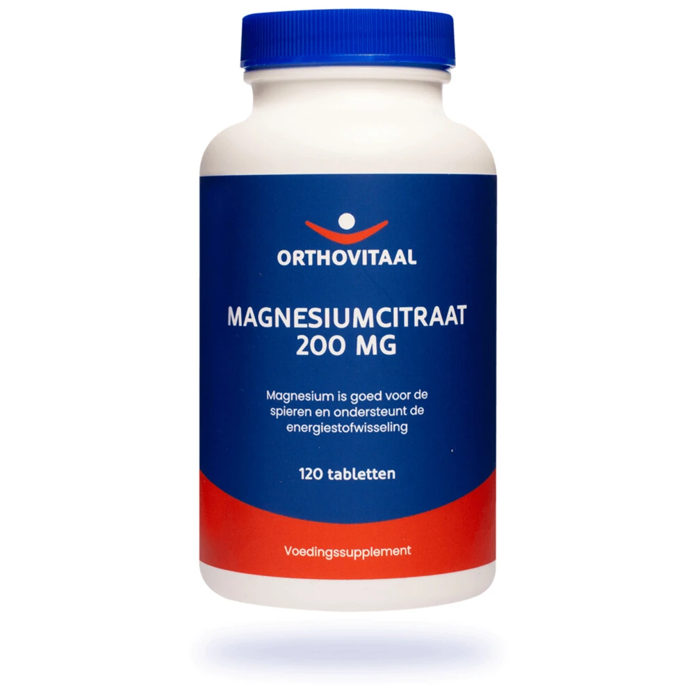 Orthovitaal Magnesiumcitraat 200mg 1 Orthovitaal Magnesiumcitraat 200mg