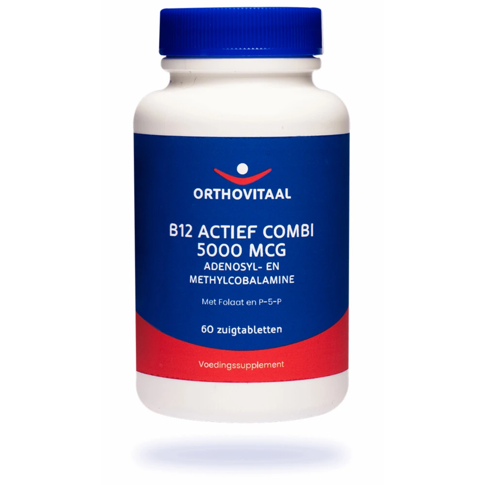 Orthovitaal B12 Actief Combi 5000mcg 1 Orthovitaal B12 Actief Combi 5000mcg