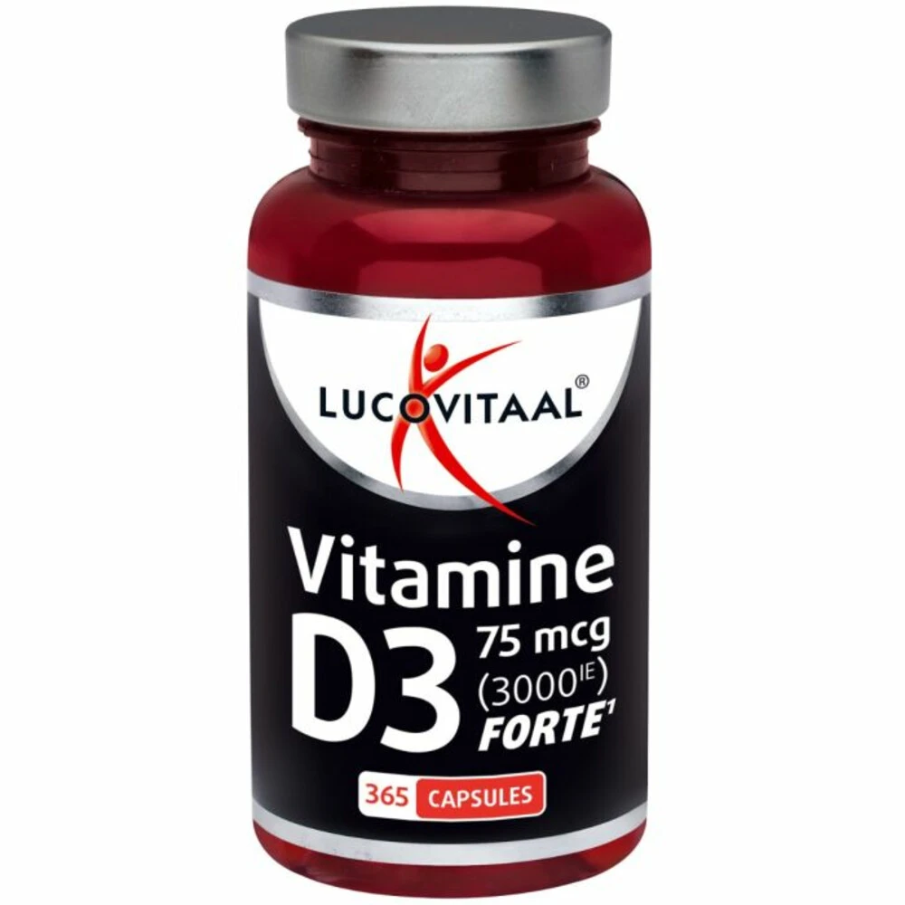Lucovitaal Vitamine D3 D3 75mcg (3000IE) Forte 2 Lucovitaal Vitamine D3 D3 75mcg (3000IE) Forte - Afbeelding 2