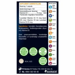 3x Lucovitaal Vitamine D3 D3 75mcg (3000IE) Forte -Gezondheidsproducten Winkel 1067598 3