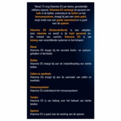 3x Lucovitaal Vitamine D3 D3 75mcg (3000IE) Forte -Gezondheidsproducten Winkel 1067598 4