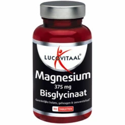 3x Lucovitaal Magnesium 375mg Bisglycinaat