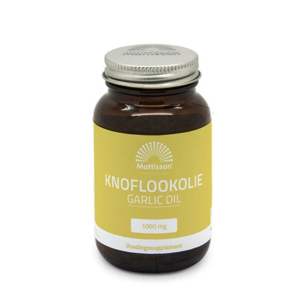2x Mattisson Knoflookolie 1000mg 1 2x Mattisson Knoflookolie 1000mg