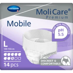 4x Molicare Premium Mobile 8 Druppels Large 2015 Ml Absorptie