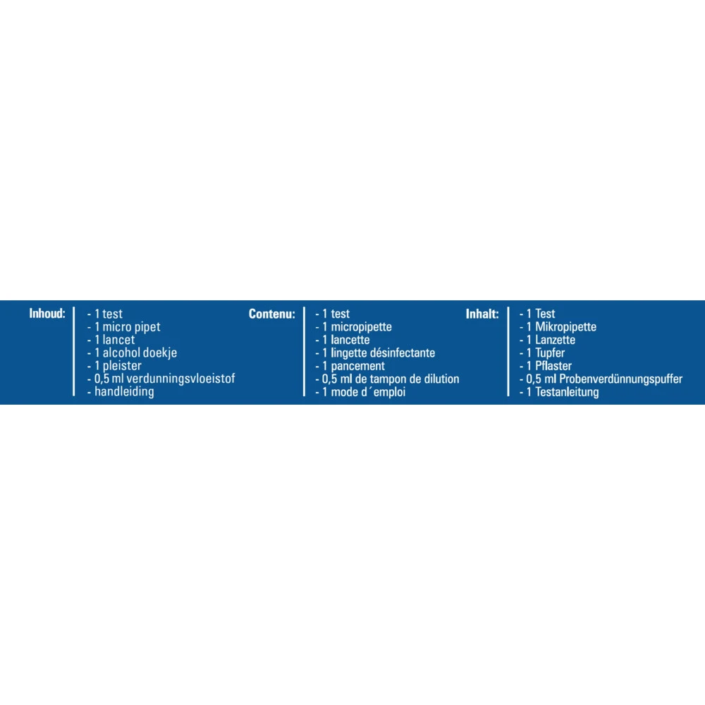 Biocard Coeliakie Gluten Overgevoeligheid Test 3 Biocard Coeliakie Gluten Overgevoeligheid Test - Afbeelding 3