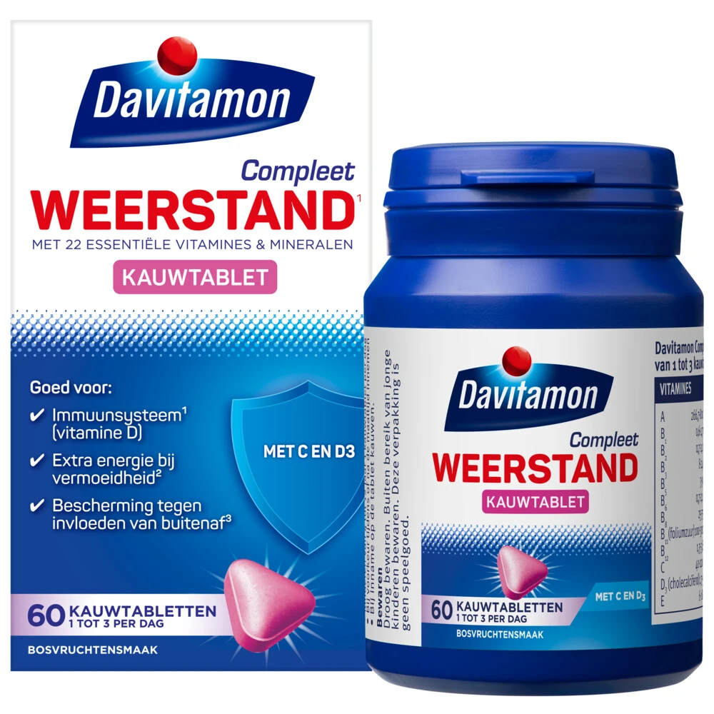 2x Davitamon Compleet Weerstand Bosvruchten 2 2x Davitamon Compleet Weerstand Bosvruchten - Afbeelding 2