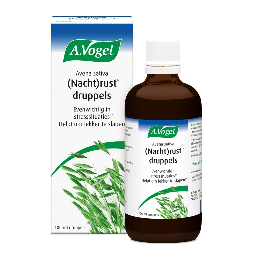 2x A.Vogel Avena Sativa Complex (Nacht)rust Druppels 1 2x A.Vogel Avena Sativa Complex (Nacht)rust Druppels