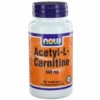 NOW Acetyl L Carnitine 500mg