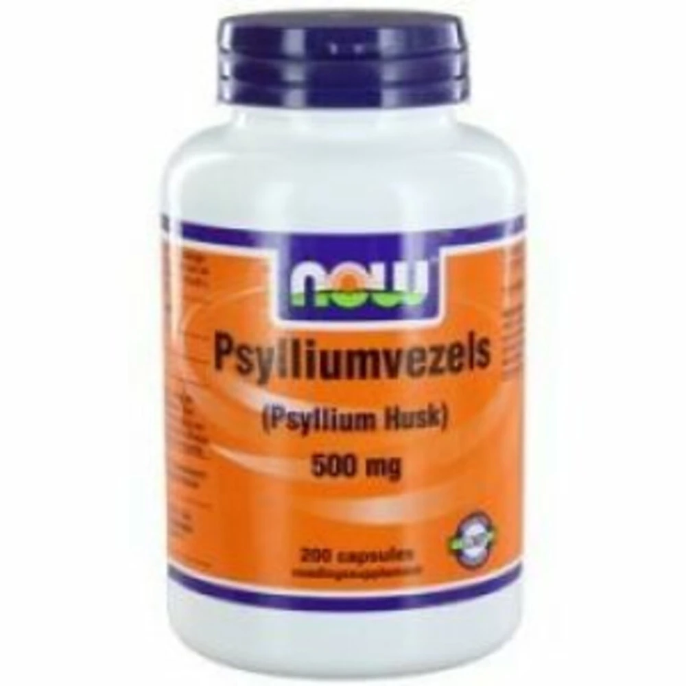 NOW Psylliumvezels 500 Mg 1 NOW Psylliumvezels 500 Mg