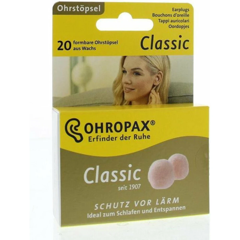 3x Ohropax Oordopjes Classic 1 3x Ohropax Oordopjes Classic