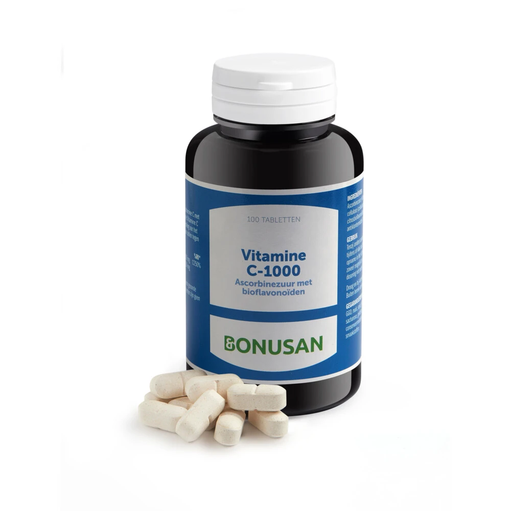 Bonusan Vitamine C 1000 Mg Ascorbinezuur 2 Bonusan Vitamine C 1000 Mg Ascorbinezuur - Afbeelding 2