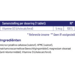 Vitakruid Vitamine D3 - 5 Mcg 8 Vitakruid Vitamine D3 - 5 Mcg -Gezondheidsproducten Winkel 727782 4