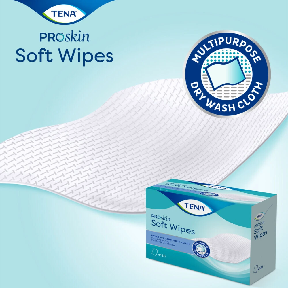 2x TENA Soft Wipe 30x32cm 4 2x TENA Soft Wipe 30x32cm - Afbeelding 4